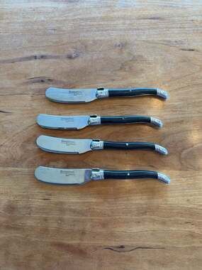 Barenthal France Laguiole Style Butter Spreaders Set of 4